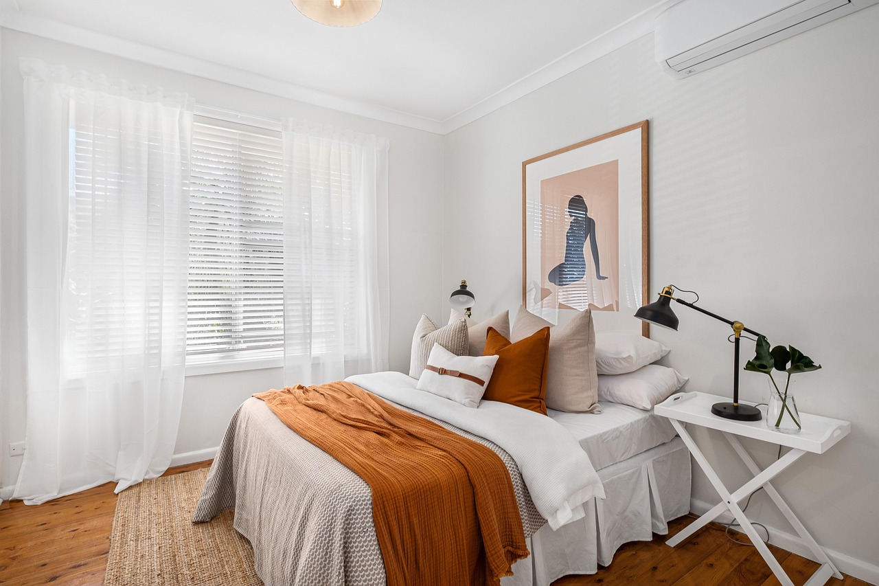 A stylish room for the newlyweds